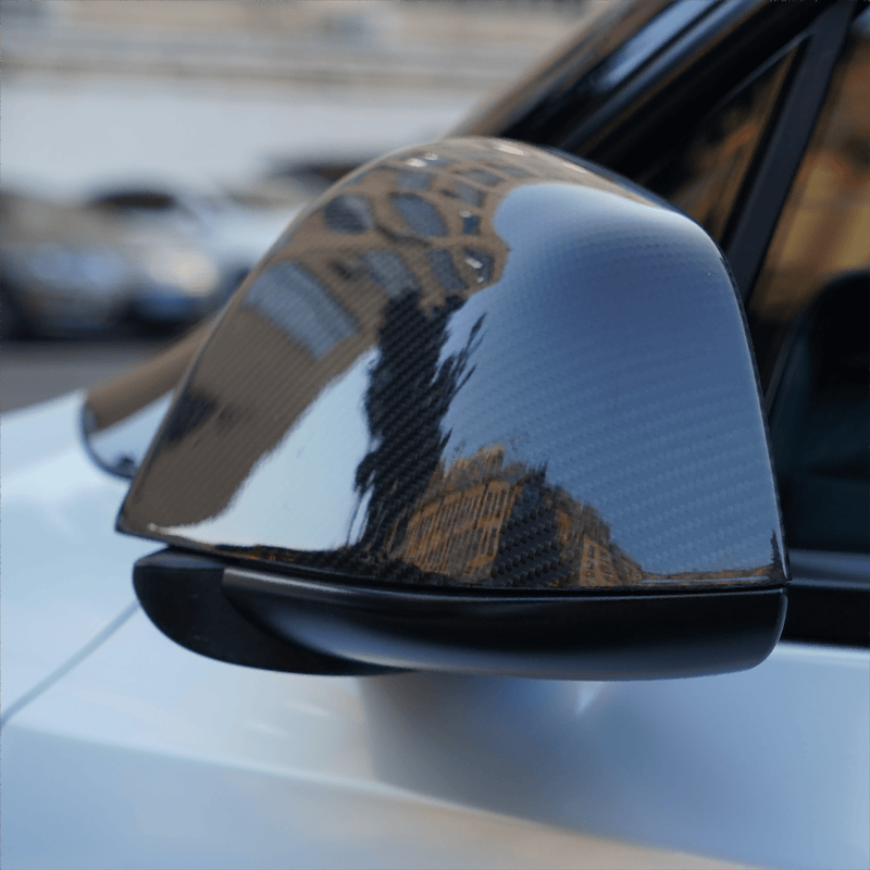 Glossy Carbon Finish - TESVX Mirror Cover