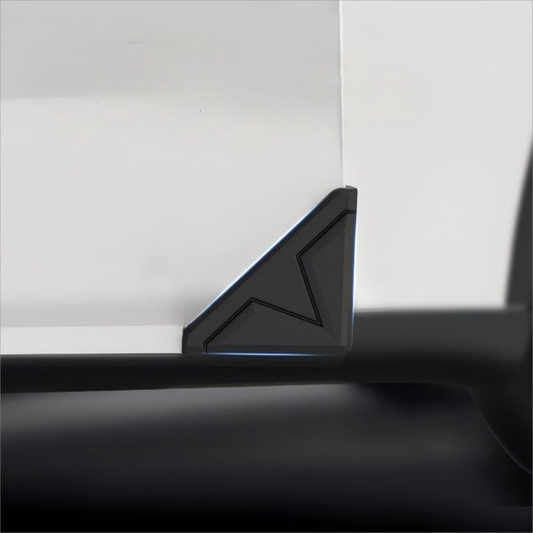 Flexible Silicone Door Edge Guards with Peel-and-Stick Adhesive for Tesla Cybertruck