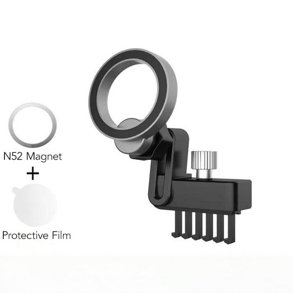 Air Vent Magnetic Phone Mount with 20 N52 Magnets & 6-Claw Lock for Tesla Model 3 / Model Y