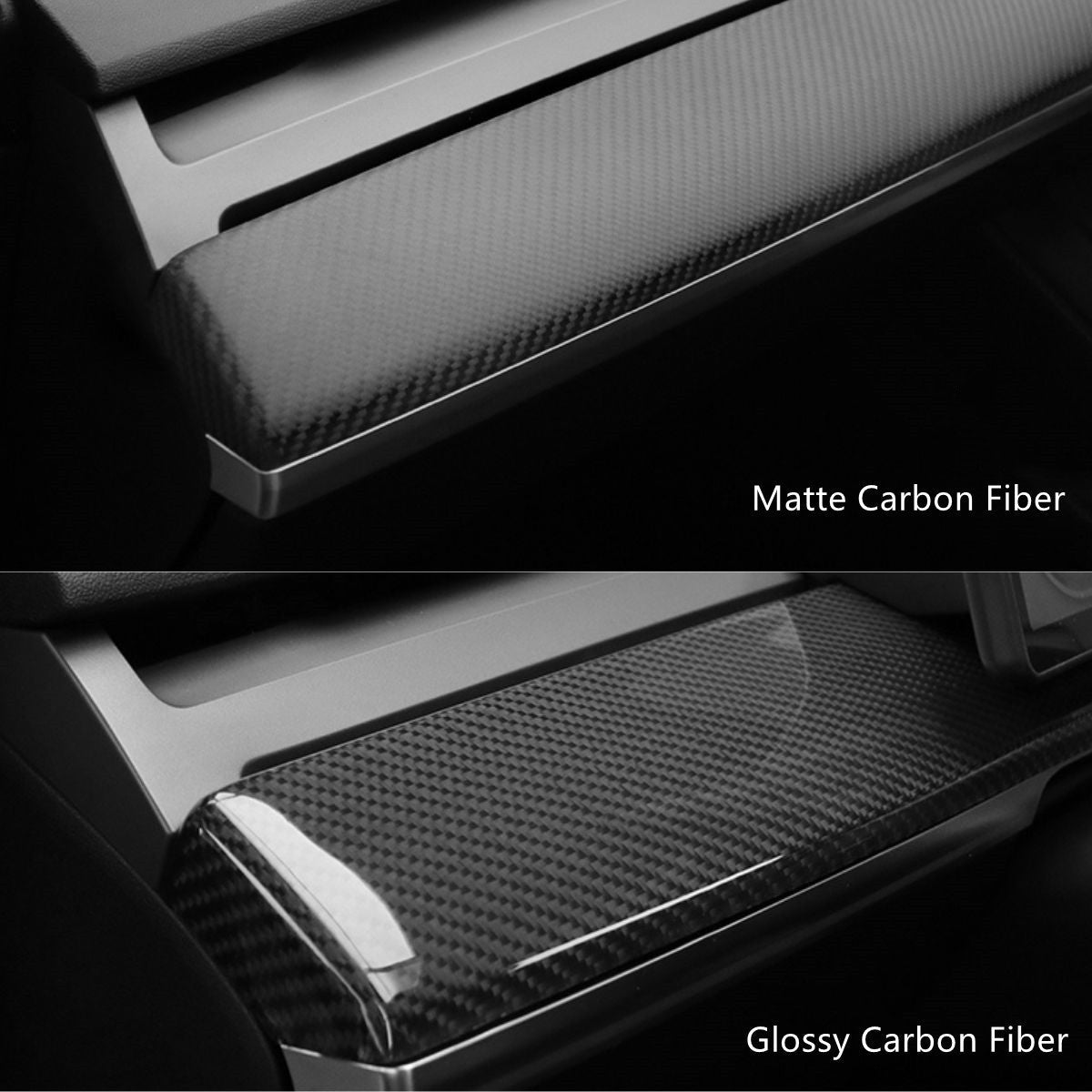 Matte and Glossy Surfaces - TESVX Dashboard Cover