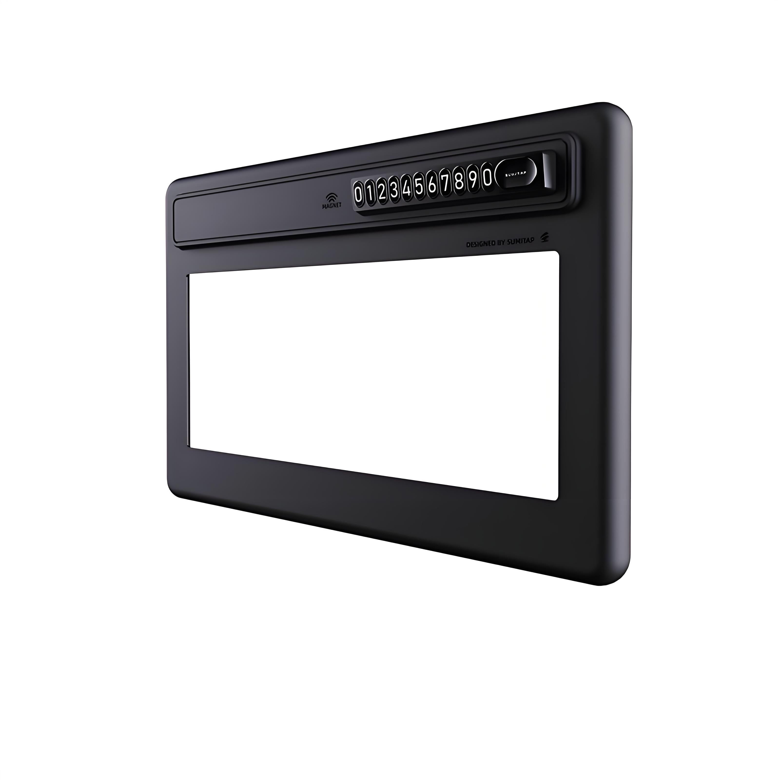 Parking Number Display - TESVX Screen Frame