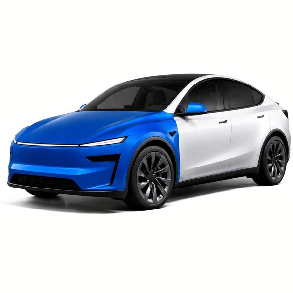 8.5 mil Glossy TPU Full Front PPF Kit with Self-Healing Topcoat for Tesla Model Y
