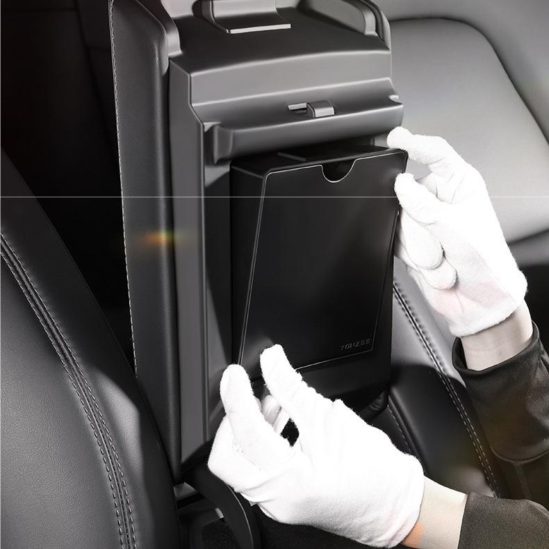 Embedded Install - TESVX Magnetic Armrest Storage Box