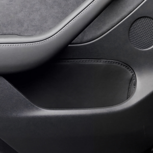 Door Slot Storage Protective Pads with Stitched Edges for Tesla Model Y (2020–2025)