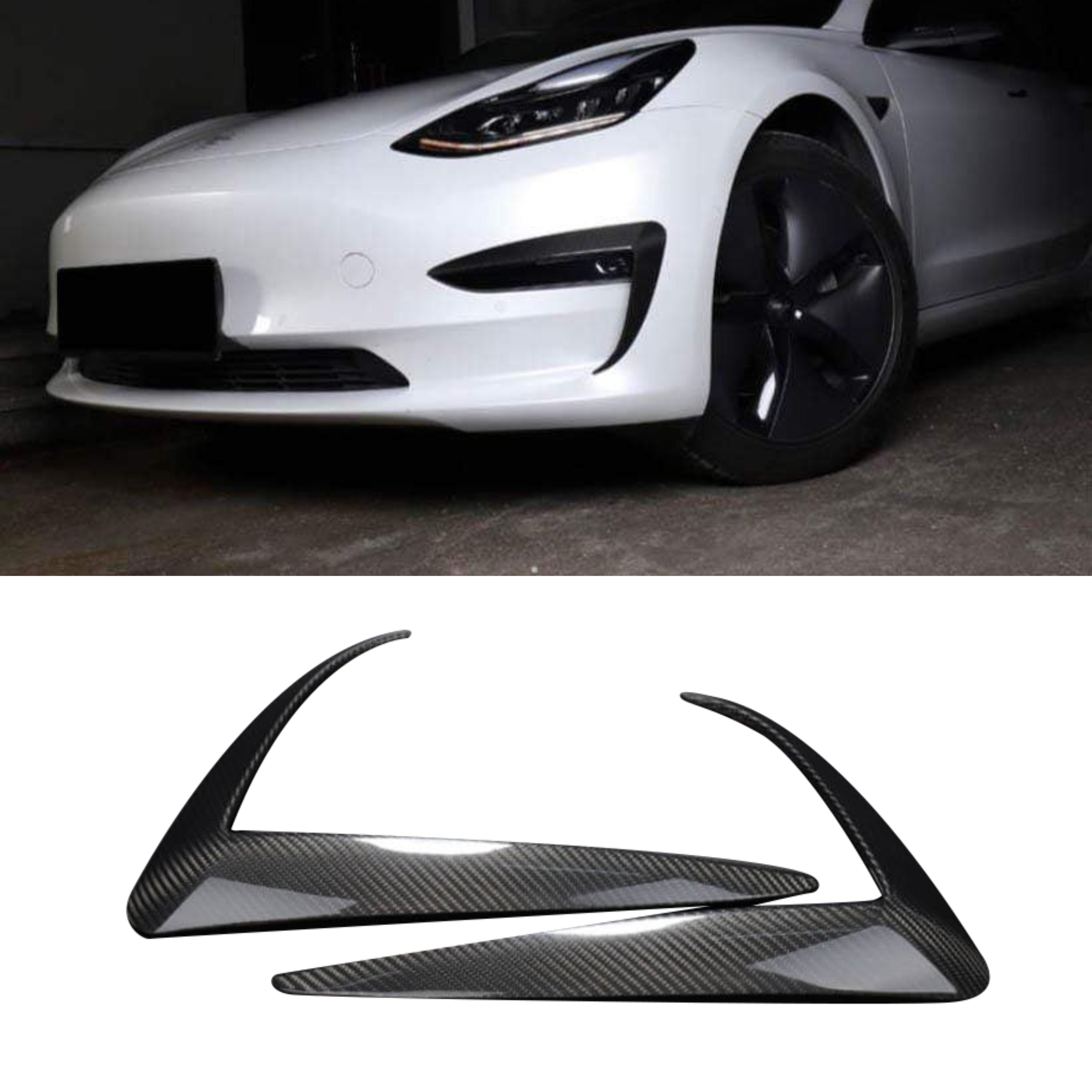 Left and Right Trim - TESVX Fog Light Trim