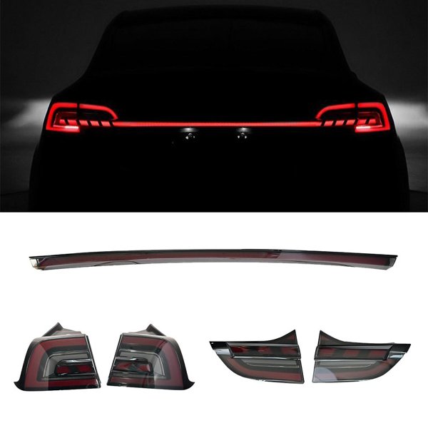 Starlink Full-Width LED Strip Tail Light for Tesla Model 3 / Model Y