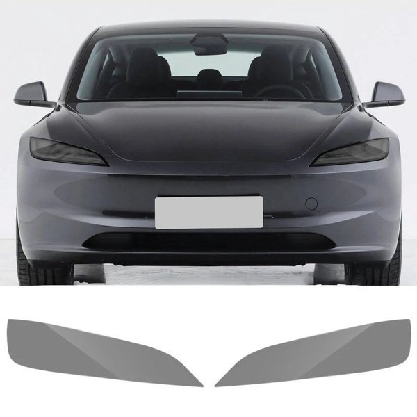 8.5 mil Pre-Cut TPU Headlight Protection Film with Clear, Smoked & Photochromic Options for Tesla Model 3
