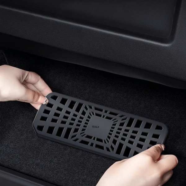 2-Piece Under-Seat Rear Vent Covers for Tesla Model 3 Highland
