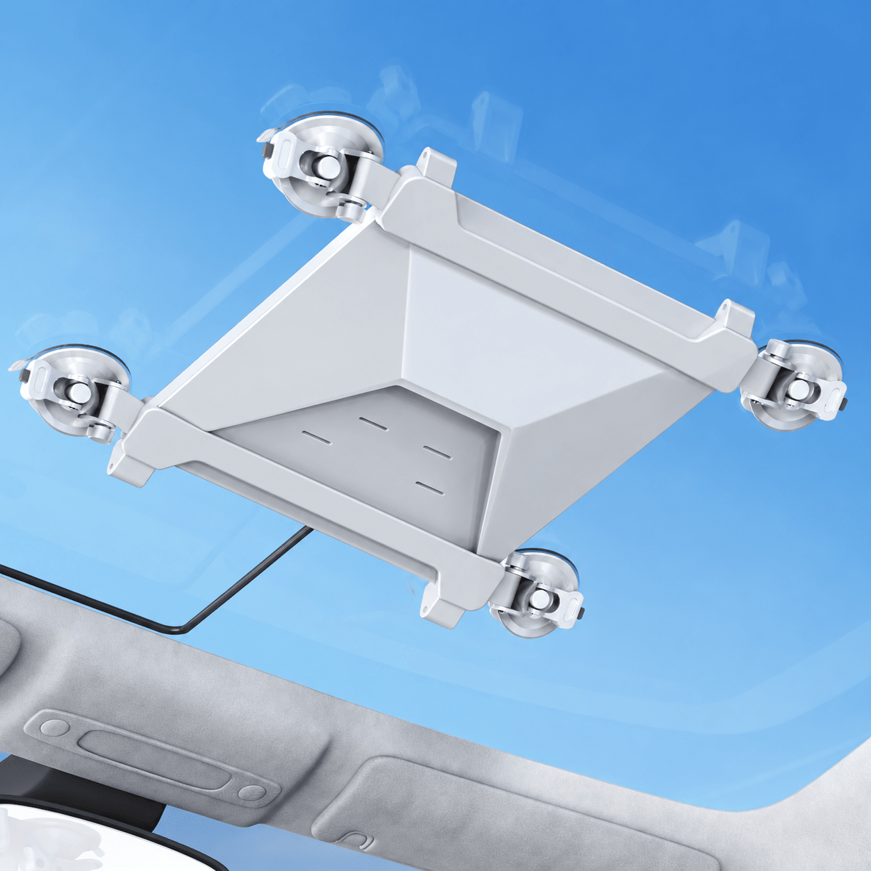 Versatile Mounting Options - TESVX Suction Cup Mount