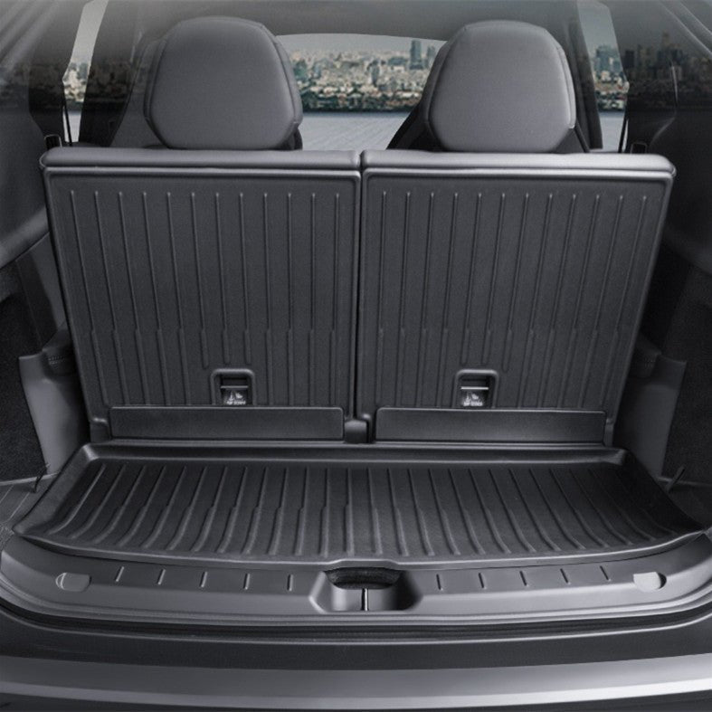 On the Cargo-Facing Backrests - TESVX Rear Seat Back Protector