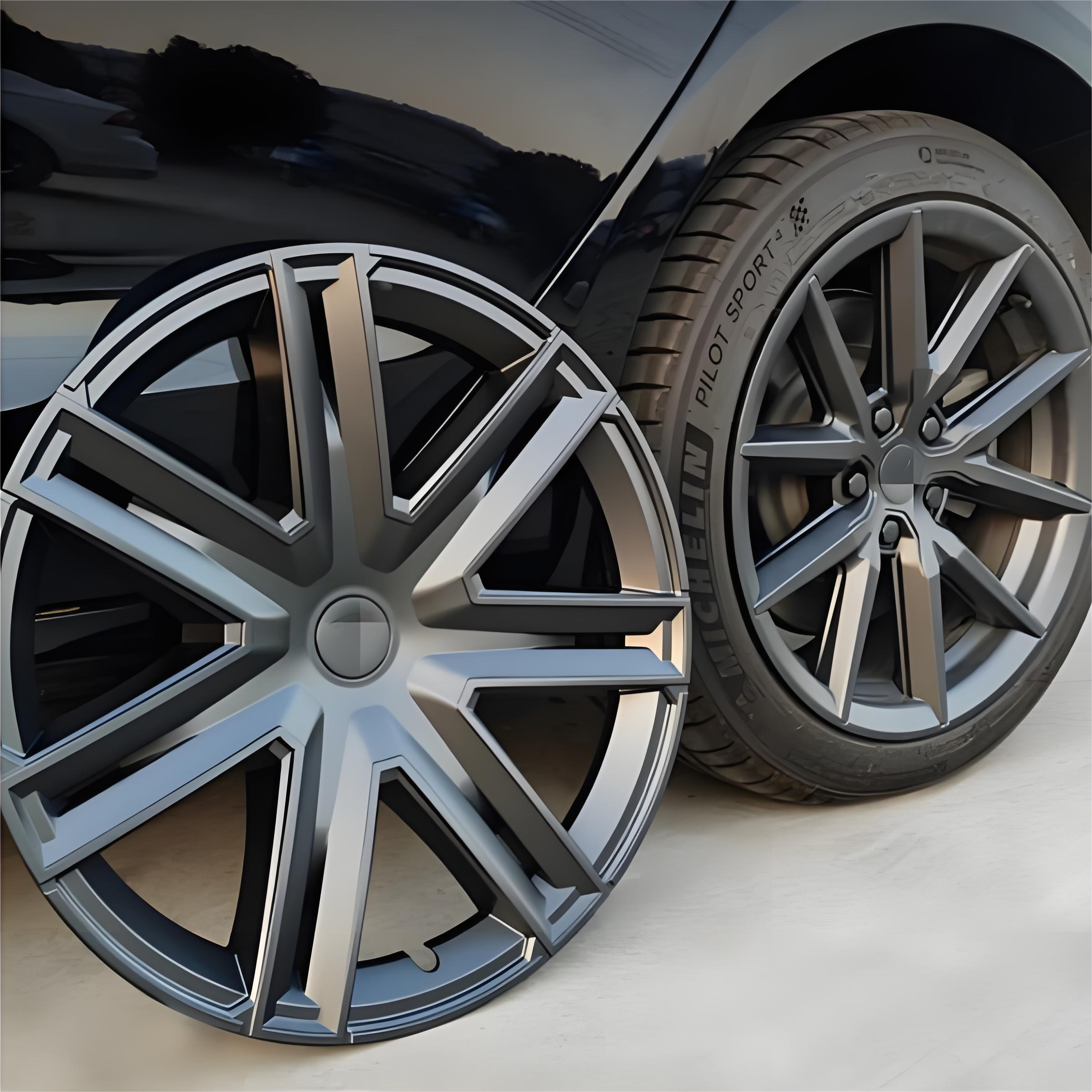 Two Finishes, Two Wheel Sizes - TESVX Wheel Covers