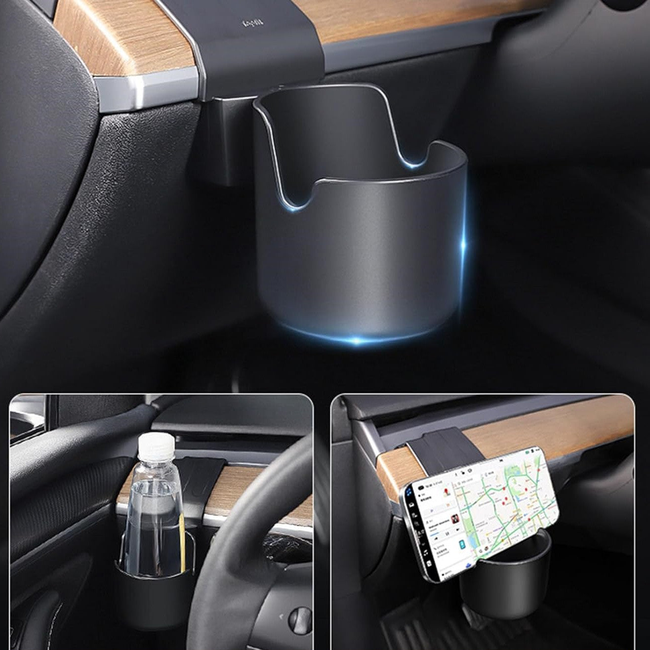 Drinks or Small Essentials - TESVX Dashboard cup holder