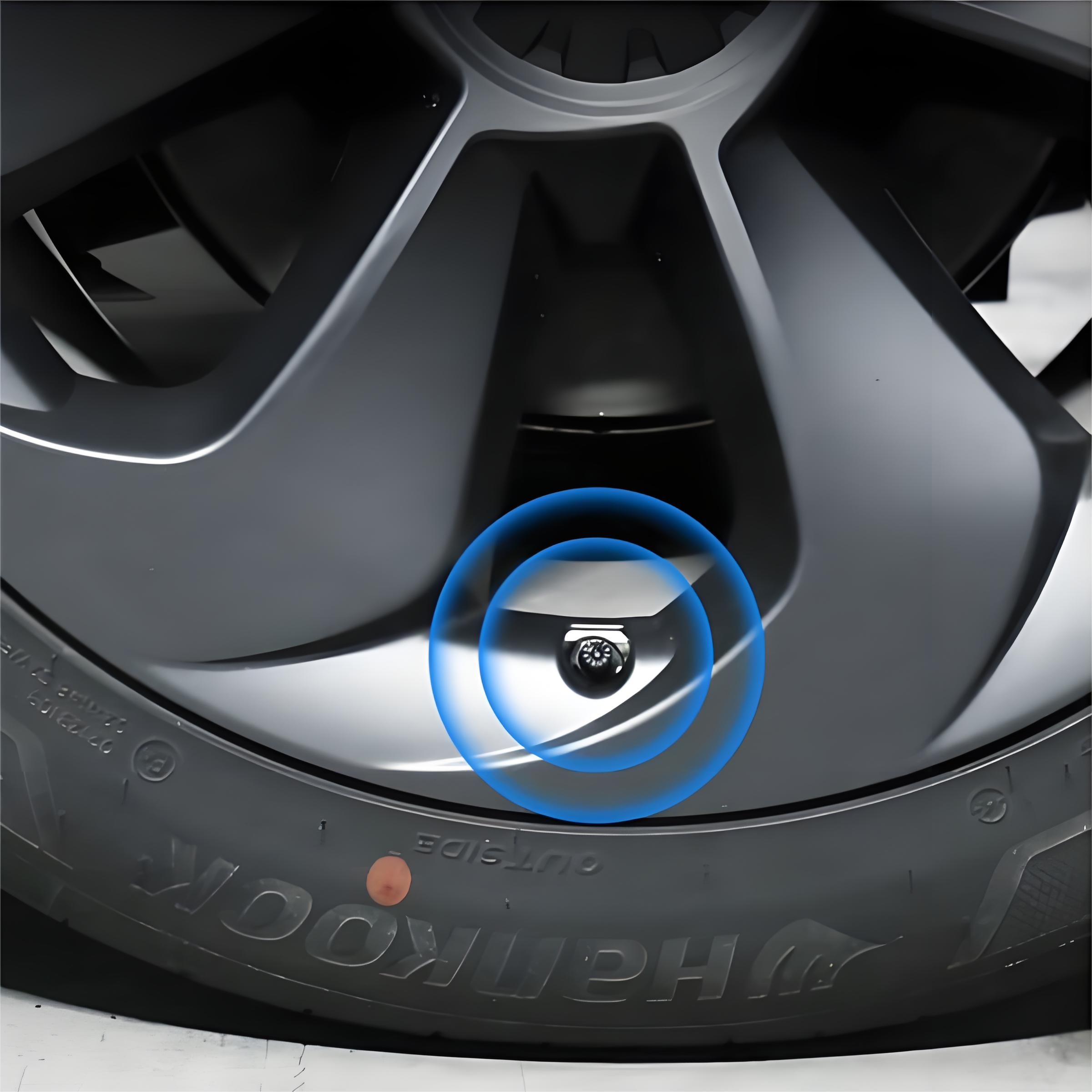 Align with the Air Valve - TESVX Wheel Covers